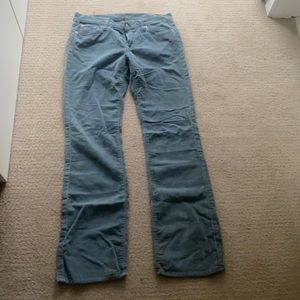 7 For All Mankind stretch cord jeans.